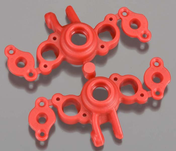 RPM 73169 Axle Carriers Red Traxxas 1/16 Slash - PowerHobby
