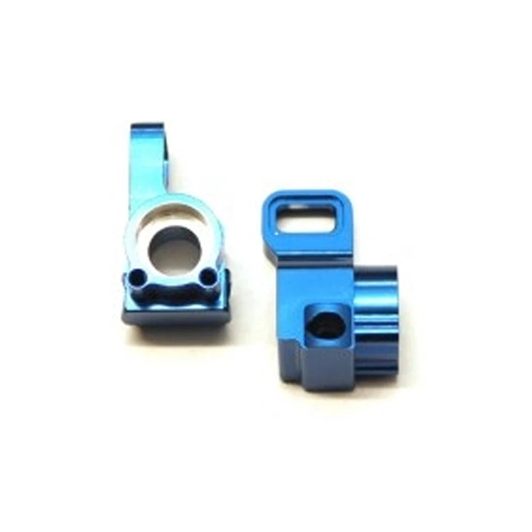 STRC Part #STC91414B CNC Machined HD Aluminum Rear Hub Carriers (1pair) AE B5/B5M BLUE