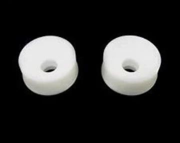 PN Racing Mini-Z 2WD Machine Cut Delrin 20mm Wheel Front 3 (White) Part #MR2076F3