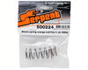 Serpent Part #SER500224 Front Shock Spring (Orange - 2.87lbs) (2)