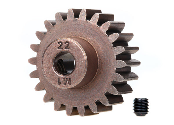 Traxxas 6495X 22-Tooth Pinion Gear (1.0 Mod) 5 mm Bore