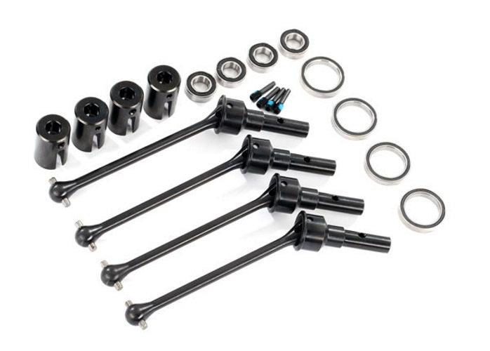Traxxas 8950X Driveshafts Steel Constant-Velocity Front/Rear (4) MAXX - PowerHobby