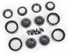 Traxxas Part #9881-BLK 1.0” Aluminum Wheels (Black) (4)