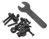 Yeah Racing Part #DDL-090GN Aluminum Desert Lizard Two Stage Internal Spring Shocks (Green) (2) (90mm)