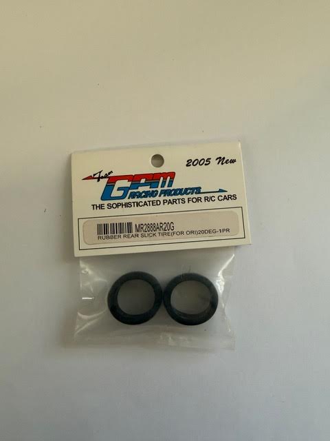 Team GPM Part #MR2888AR20G Rubber Rear Slick Tire (For Ori) 20 Deg - 1 pair 2005