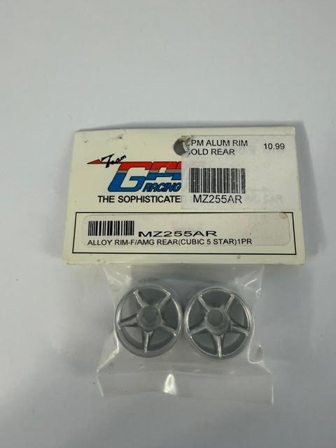 Team GPM Part #MZ255AR Alloy Rin-F/AMG Rear (Cubic 5 Star) - Silver