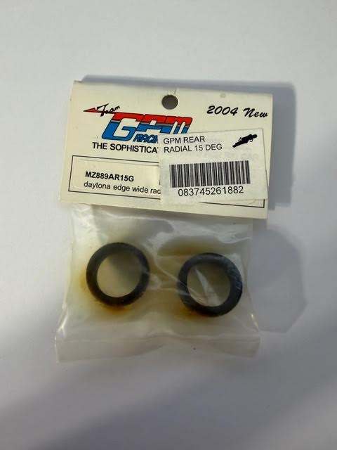 Team GPM Part #MZ889AF15G Daytona Edge Radial 15 Deg 2 - 1pair 2004