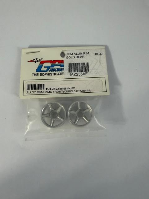Team GPM Part #MZ255AF Alloy Rim-F/AMG Front (Cubic 5 Star) - Silver
