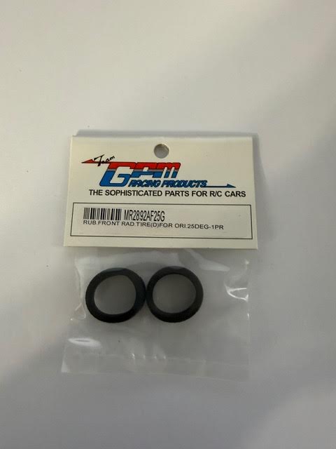 Team GPM Part #MR2892AF25G Rubber Front Rad tire (D) for Ori 25 Deg - 1pair 2005