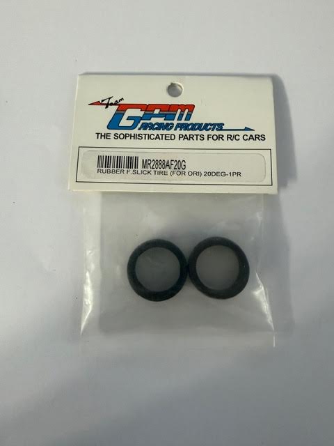 Team GPM Part #MR2888AF20G Rubber Front Slick Tire (For ORI) 20 Deg