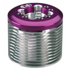 GH Golden Horizons Part #GH02051P Aluminum Cooling Head for HPI SAVAGE 21 Purple