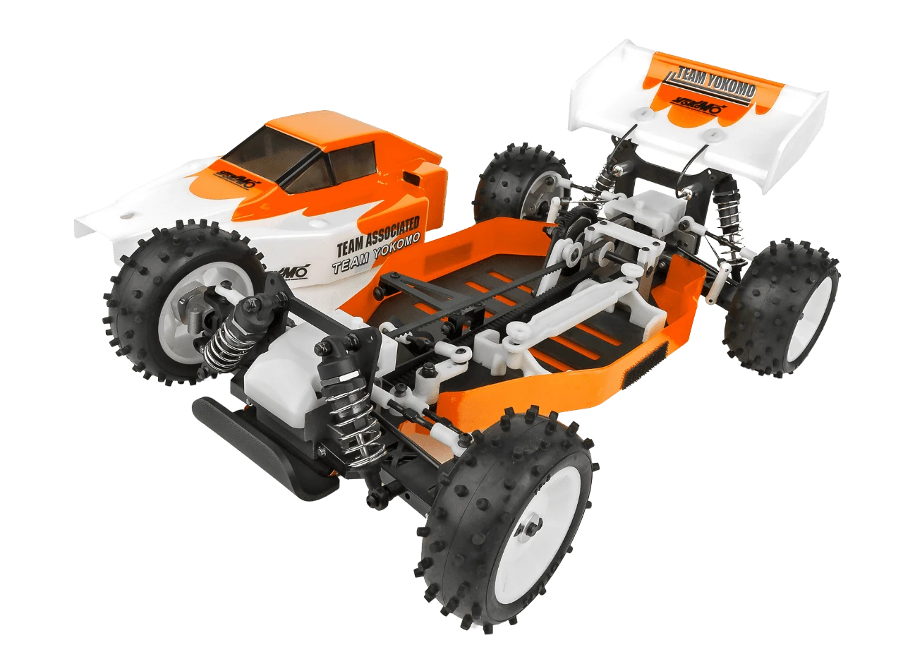 Yokomo YZ-10 Classic chassis detail