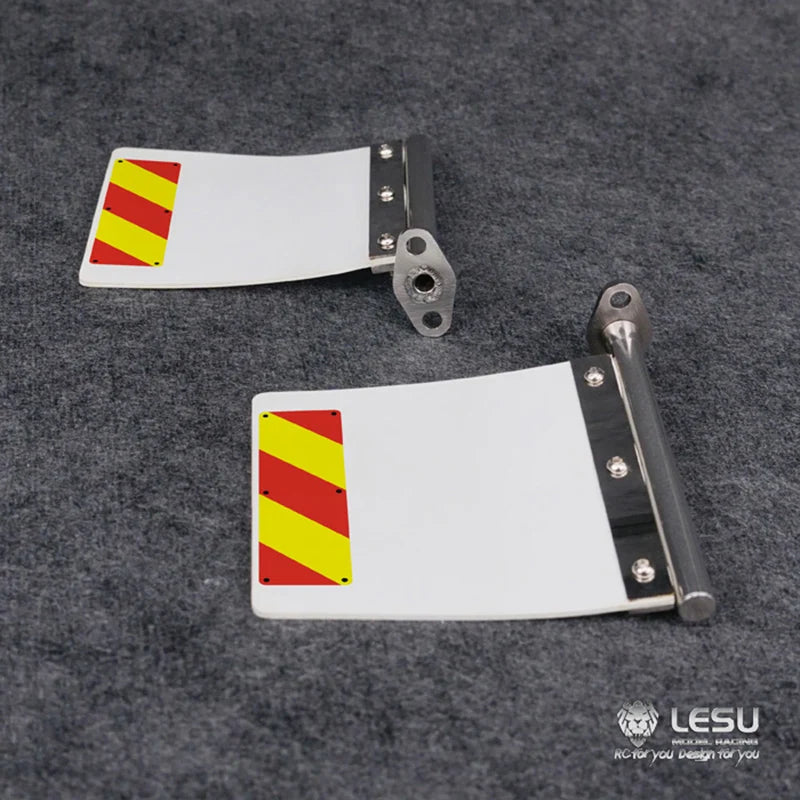LESU RC Part #TH08563 Metal Rear Mud Plate for Tamiya 1/14 Knight GL RC Tractor Truck