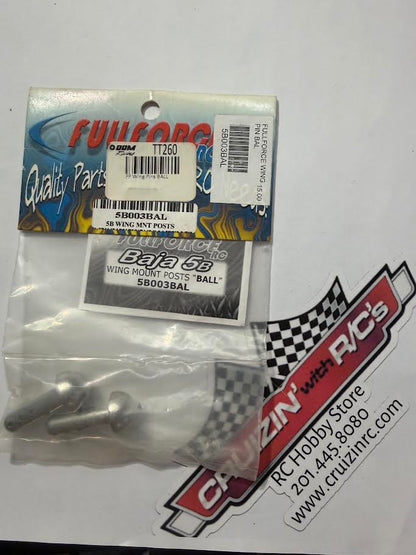 FullForce RC Part #5B003BAL BAJA 5B "Ball" Style Wing Pins