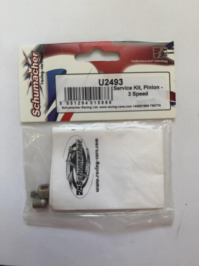 Schumacher Part #SCHU2493 Service Kit; Pinion - 3 Speed