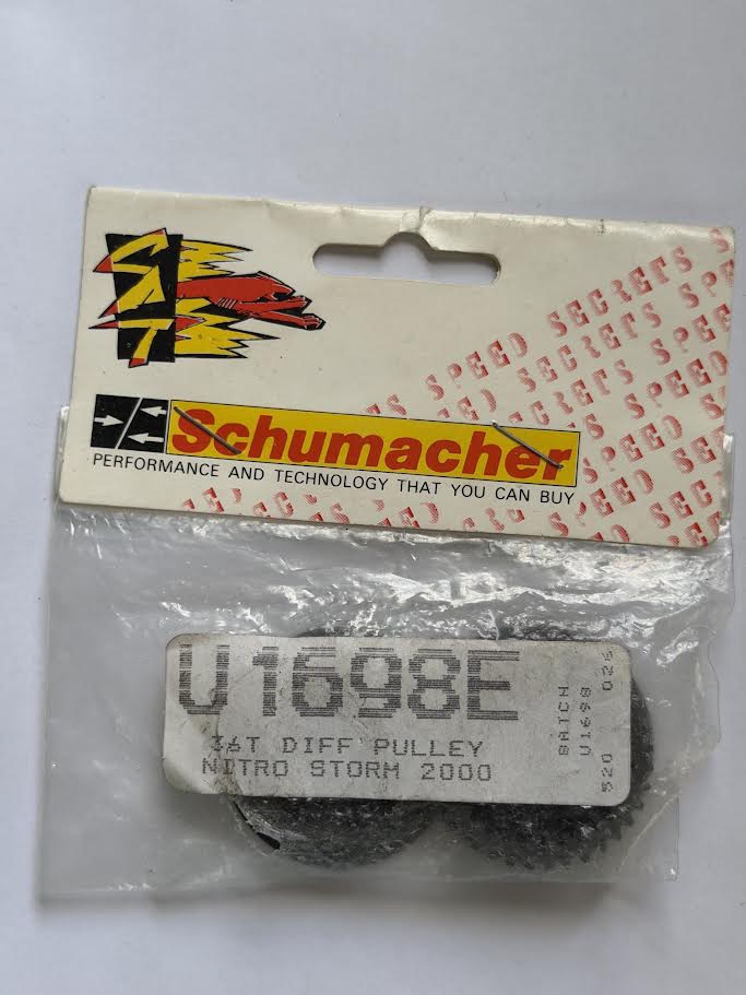 Schumacher Part #U1698E 36T Diff Pulley Nitro Storm 2000