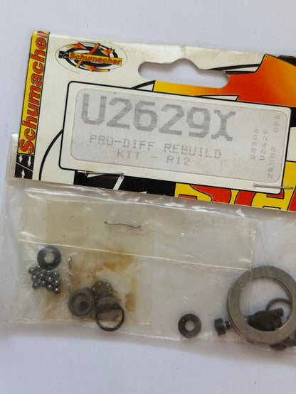 Schumacher Part #SCHU2629X Pro-Diff Rebuild Kit - R12