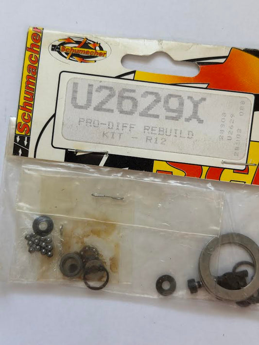 Schumacher Part #SCHU2629X Pro-Diff Rebuild Kit - R12