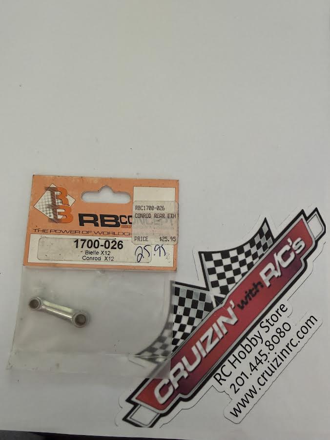 RB Products Part #1700-026 Conrod x12