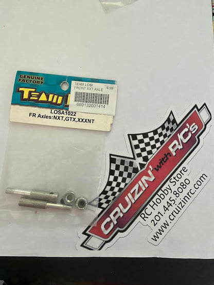 Team Losi Part #LOSA1022 Front Axles: NXT, GTX, XXXNT