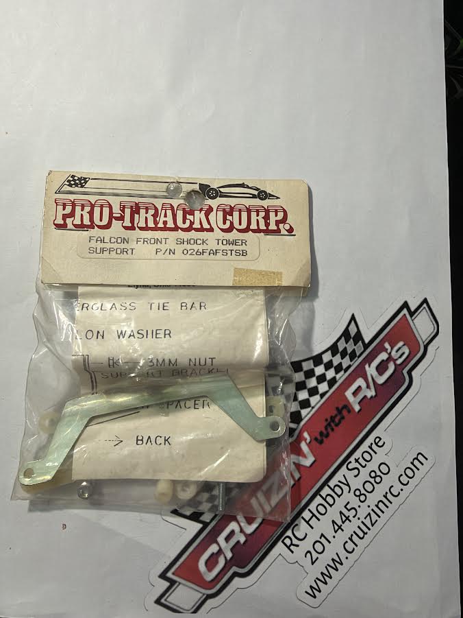 Pro-Track Part #026FAFSTSB Falcon Front Shock Tower Support VINTAGE/RARE