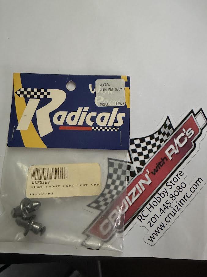 Wolf Pack Radicals Part #WLF026S Front Body Posts On-Road - VINTAGE