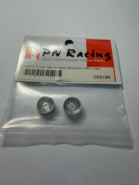PN Racing Part #DD519R dNaNo Double Star Aluminum Wheel Rim 19R