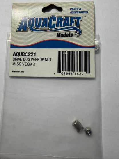 AquaCraft Part #AQUB6221 Drive Dog w/Prop Nut Miss Vegas