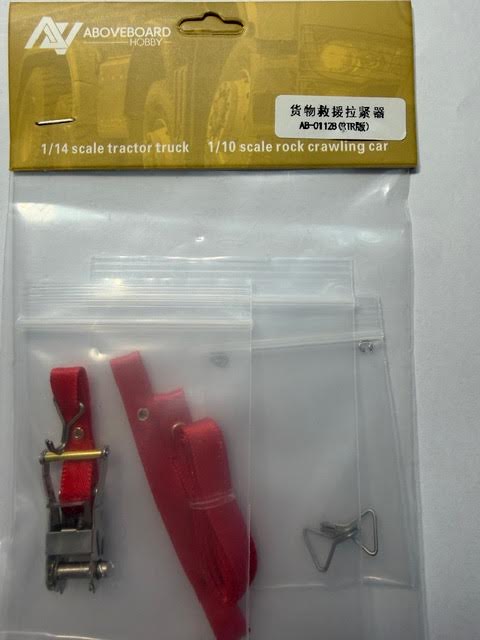 Aboveboard Part #AB-01128R Cargo Rescue Tensioner/Recovery Tightener RTR Version - Red