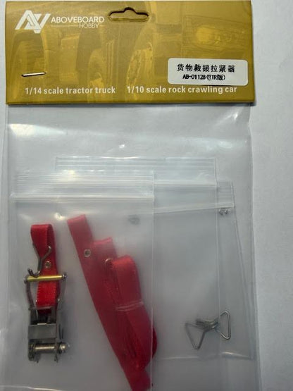 Aboveboard Part #AB-01128R Cargo Rescue Tensioner/Recovery Tightener RTR Version - Red