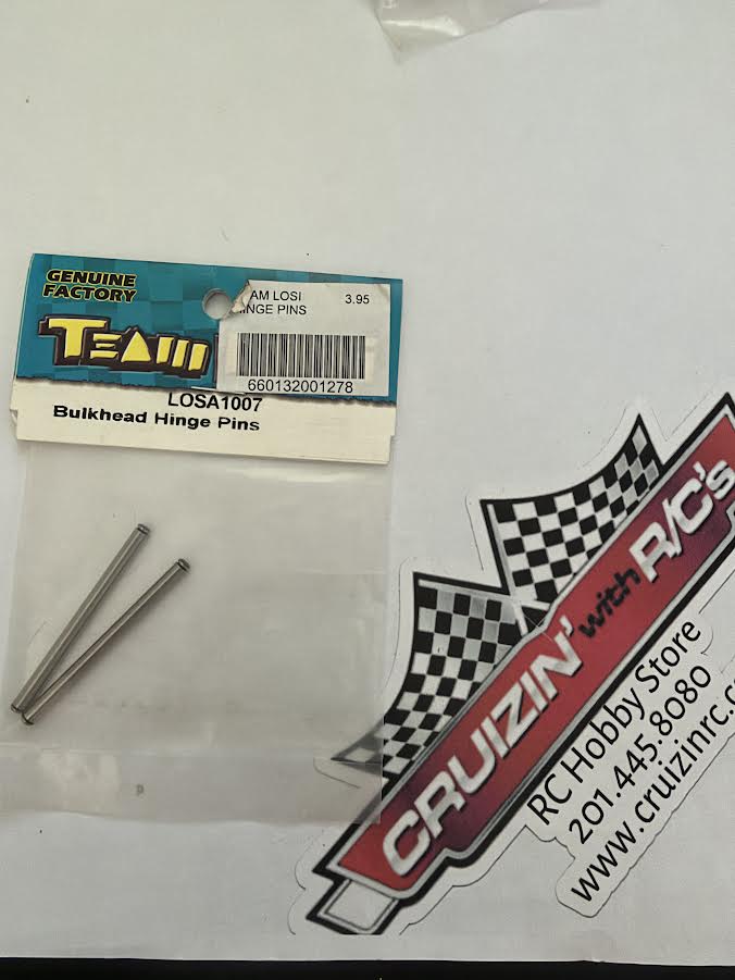 Team Losi Part #LOSA1007 Bulkhead Hinge Pins