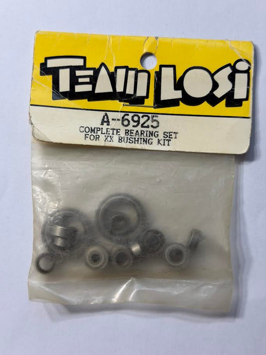 Team Losi Part #A-6925 Complete Bearing Set for XX Bushing Kit - vintage