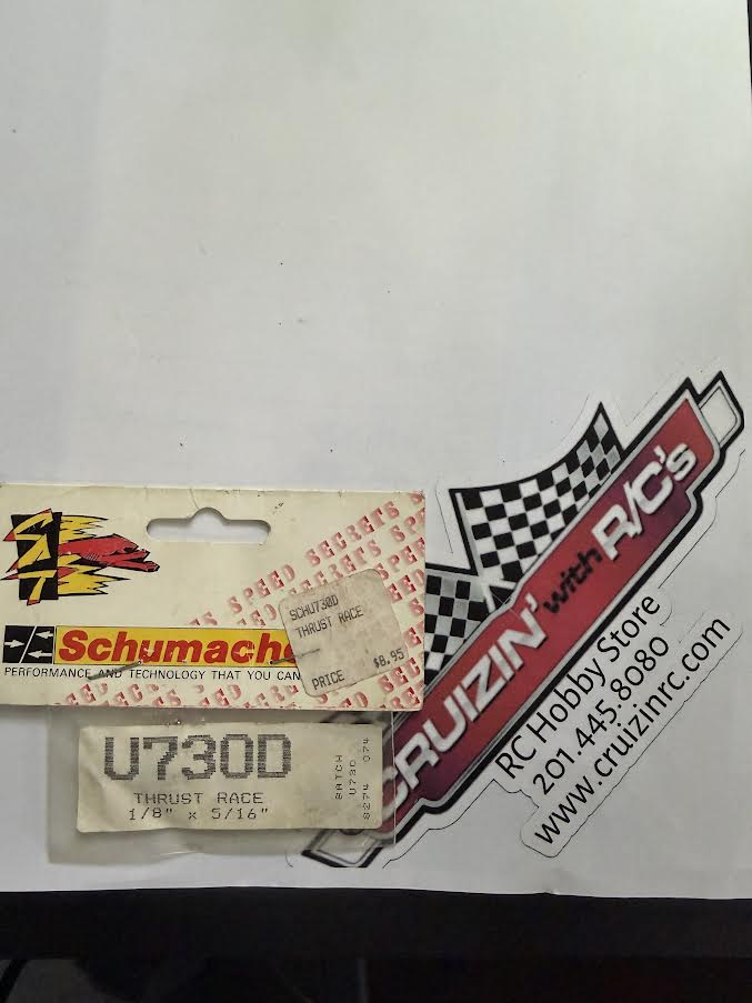 Schumacher Part #U7300 Thrust Race 1/8" X 5/16"