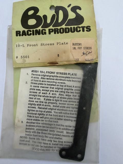 BUD's Racing Part #BUD5501 10-L Front Stress Plate - vintage