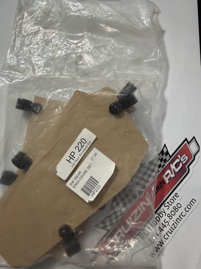 IHP Racing Part #HP220 IHP1020 HPI Baja Rear Enclosure Set Clear