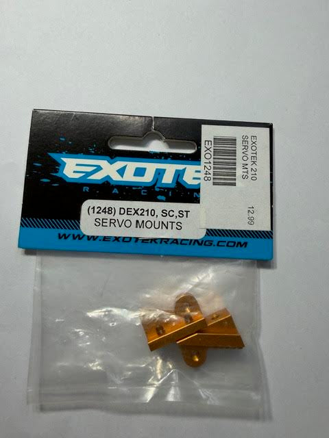 Exotek Part #EXO1248 DEX210, SC, ST Servo Mounts