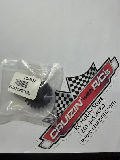 DDM Racing Part #DDM522 "Black Magic" HARDENED STEEL 22T Pinion Gear for Losi 5ive-T, TLR 5ive-B