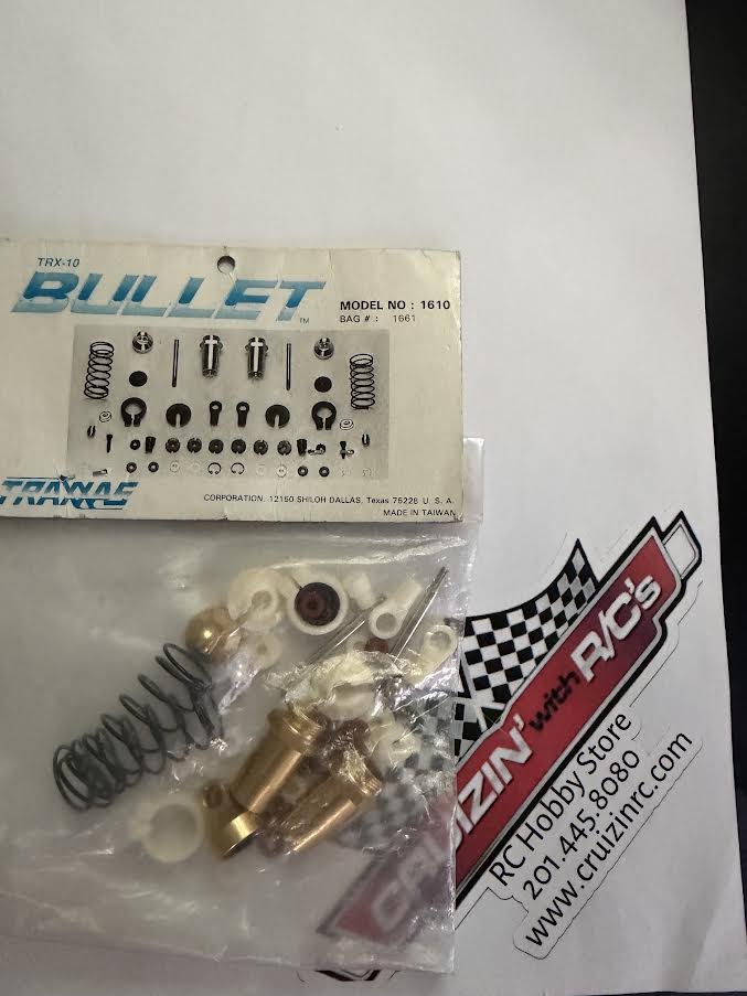 Traxxas Part #TRA1661 T6 Aluminum Front Oil Shock Assemble VINTAGE