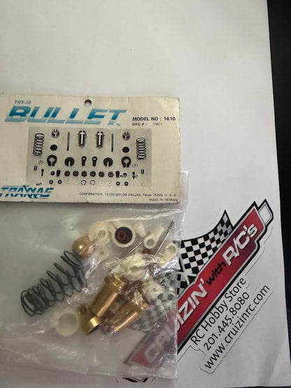 Traxxas Part #TRA1661 T6 Aluminum Front Oil Shock Assemble VINTAGE