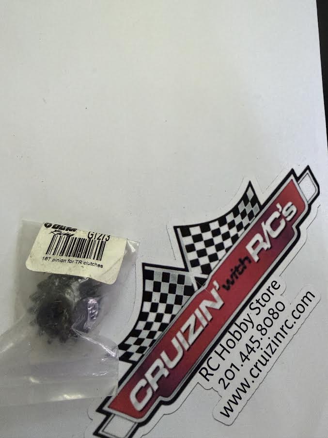 DDM Racing Part #GT273 Turtle Racing 6mm Pinion Gear 16t