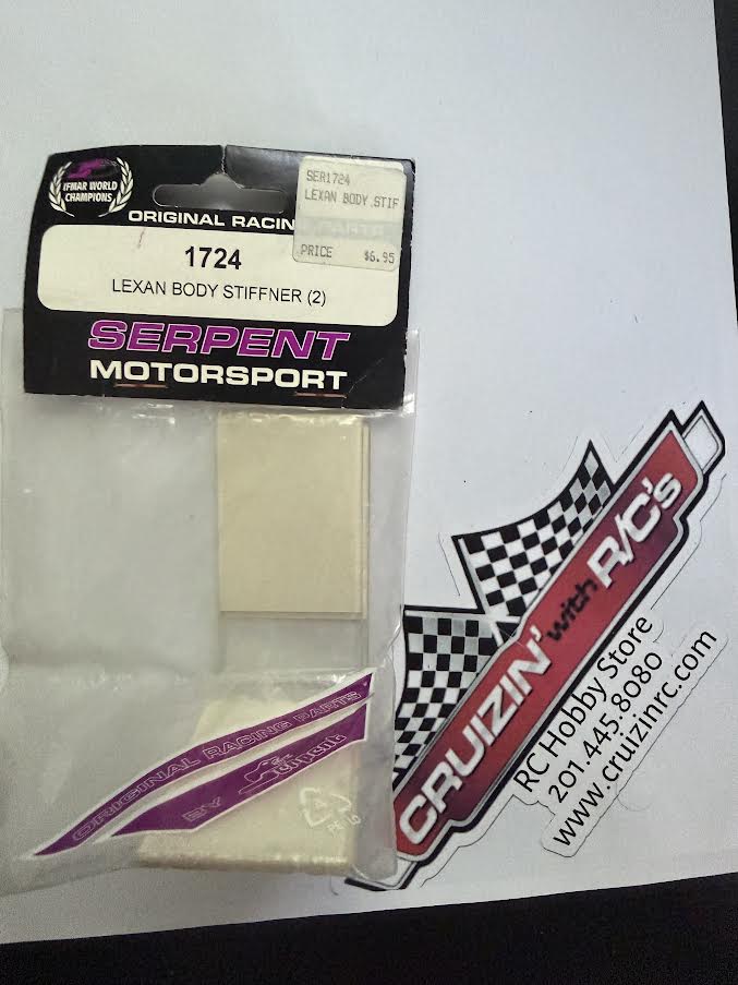 Serpent Part #SER1724 Lexan Body Stiffener (2)