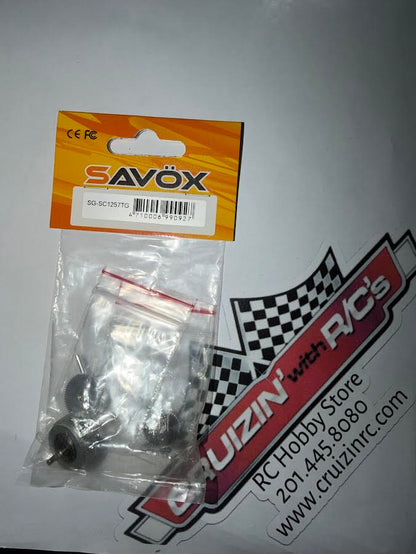 Savox Part #SG-SC1257TG SC1257TG Titanium Gear Set w/Bearing
