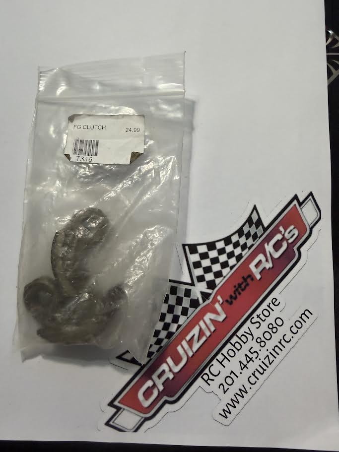 FG Model Sport Part #7316 Clutch Pads 2pcs
