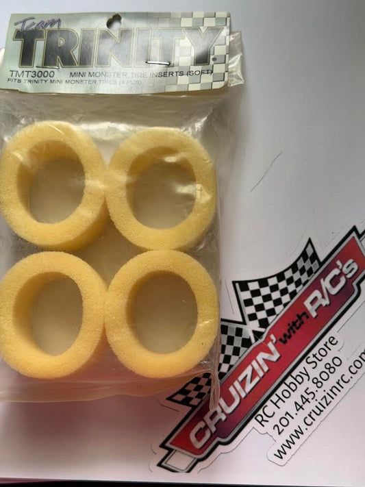 Trinity Part #TMT3000 Mini Monster Tire Inserts (Soft)