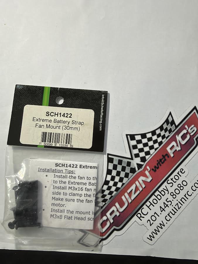 Schelle Racing Part #SCH1422 Extreme Battery Strap Fan Mount (30mm)