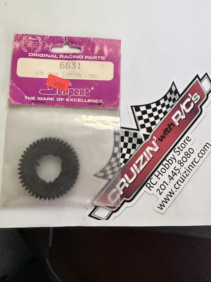 Serpent Part #SER6631 43t gear 2-speed (2nd)
