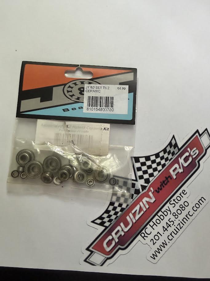 J&T Bearing Co. Part #JTB-JT11099 Associated T6.2 Bearing Kit (Hybrid Ceramic)