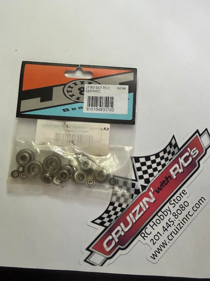 J&T Bearing Co. Part #JTB-JT11099 Associated T6.2 Bearing Kit (Hybrid Ceramic)