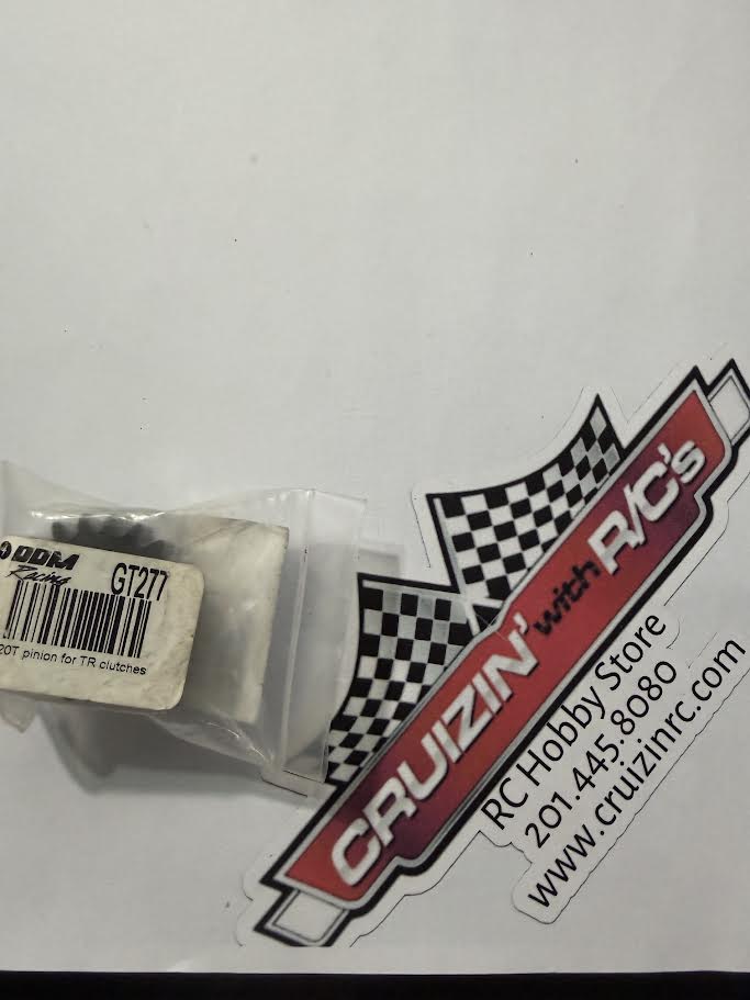 DDM Racing Part #GT277 20T Pinion for TR Clutches