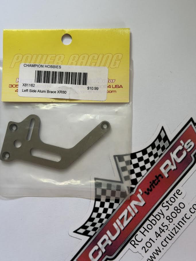 Power Racing Part #X81162 Left Side Alum Brace XR80
